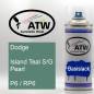 Preview: Dodge, Island Teal S/G Pearl, P6 / RP6: 400ml Sprühdose, von ATW Autoteile West.